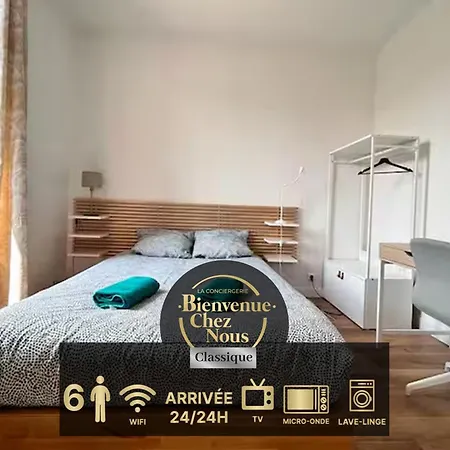 Apartment Spacieux T4 Avec Grande Cuisine Pradelle Rdv Clermont-Ferrand